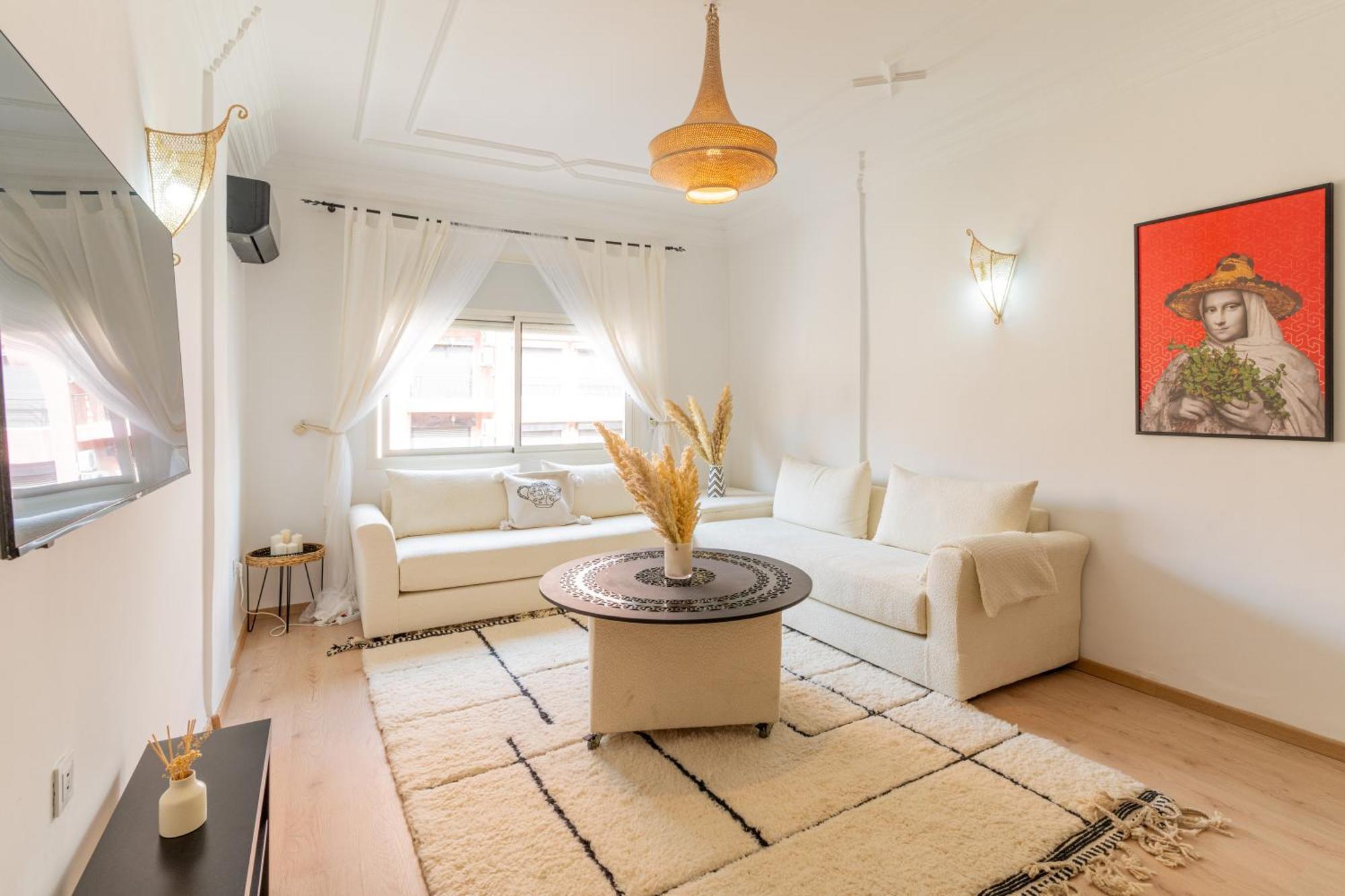 Appartement Centre Marrakech Gueliz - Cool & Cozy Apartment For A Family Stay In The Heart Of The City 마라케시 외부 사진